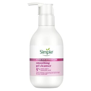 simple Active Skin Barrier Care Smoothing Gel Face Cleanser