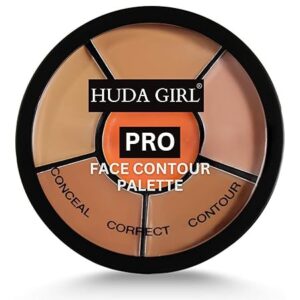 HUDA GIRL 3 in 1 Makeup Palette Warms Concealer